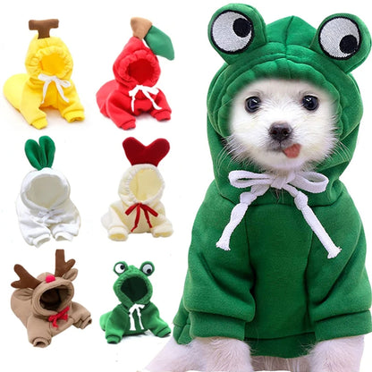 Honden kleding jas voor complete outfit