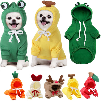 Honden kleding jas voor complete outfit