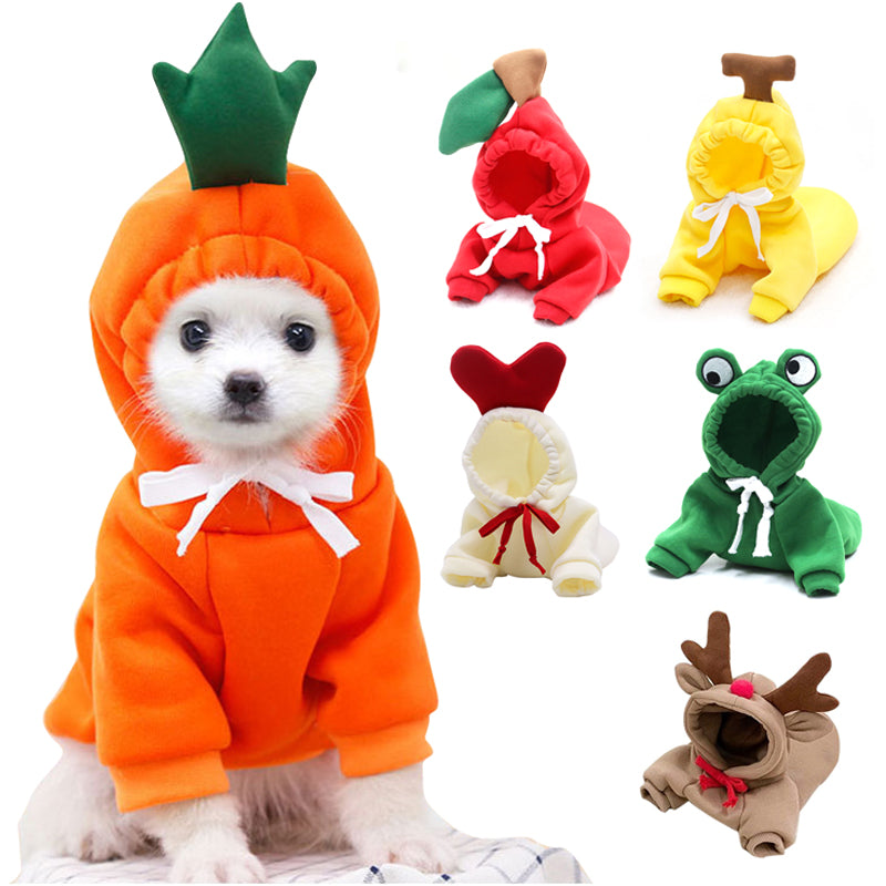 Honden kleding jas voor complete outfit